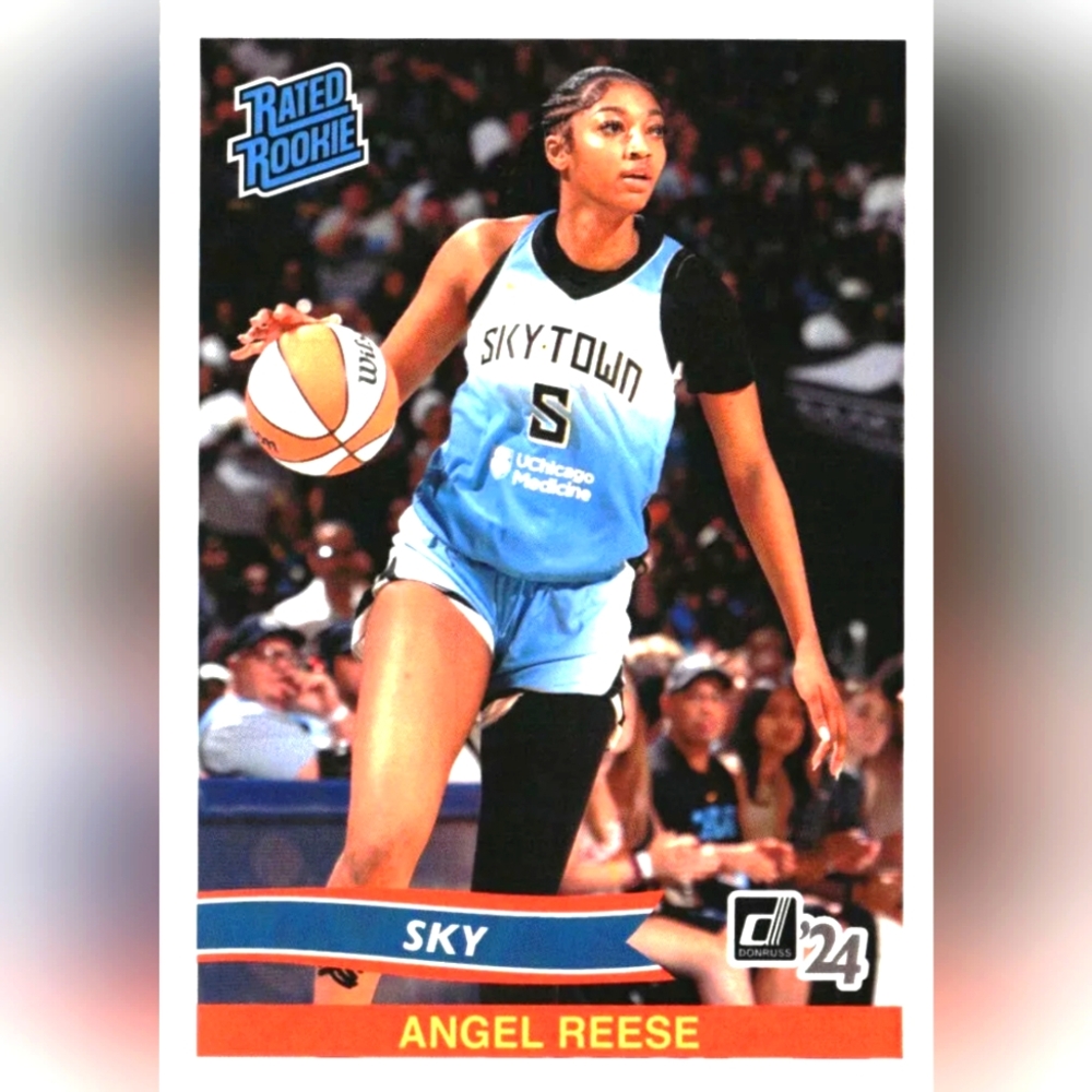 Angel Reese Rookie 🏀 WNBA Womens Basketball Trading Card 🔥 Chicago Sky